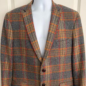 Gant Wool Sports Coat, Shetland, Made in England